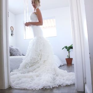 designer wedding gown
